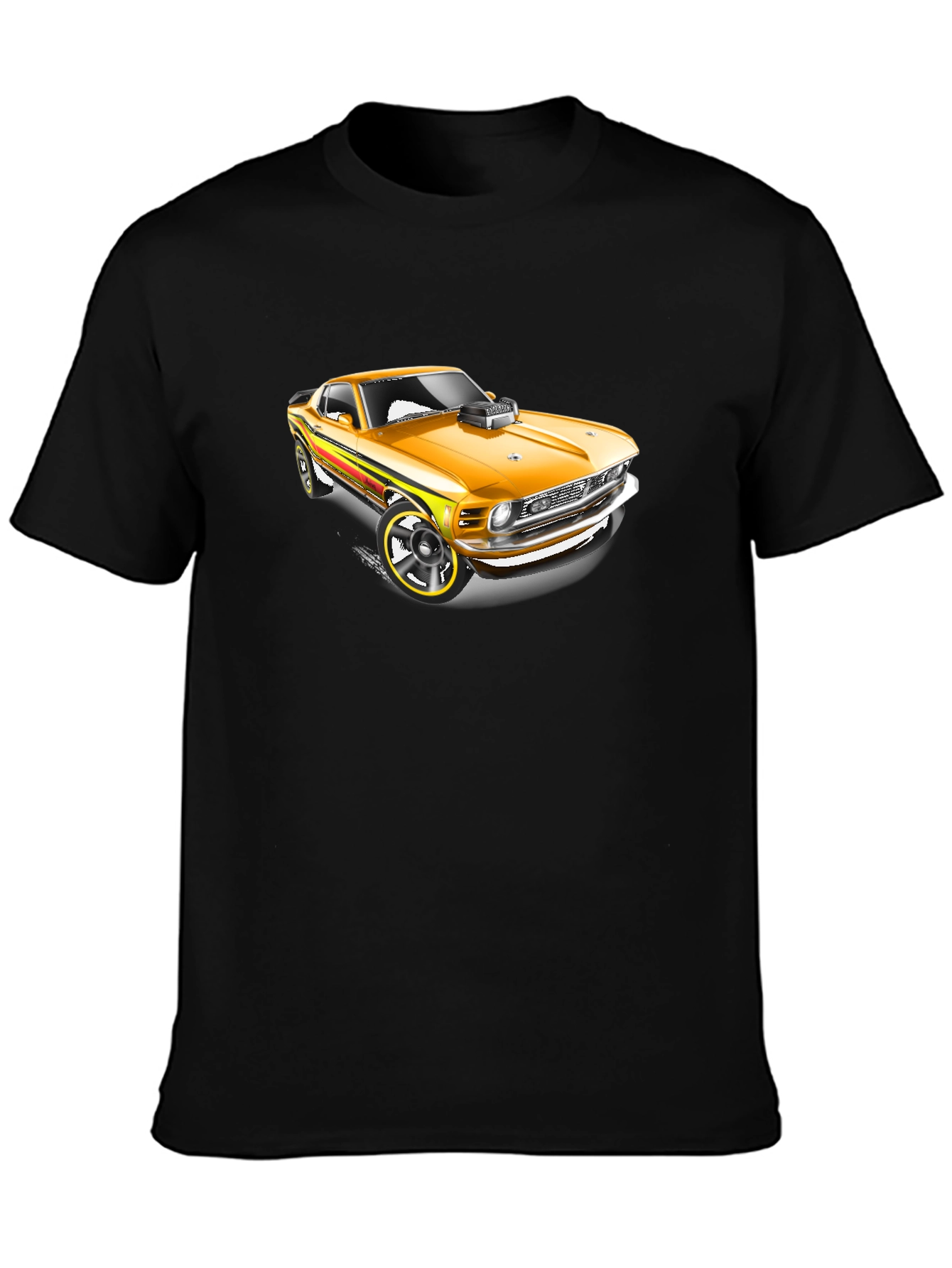 Mustang Muscle Car Graphic T-Shirt