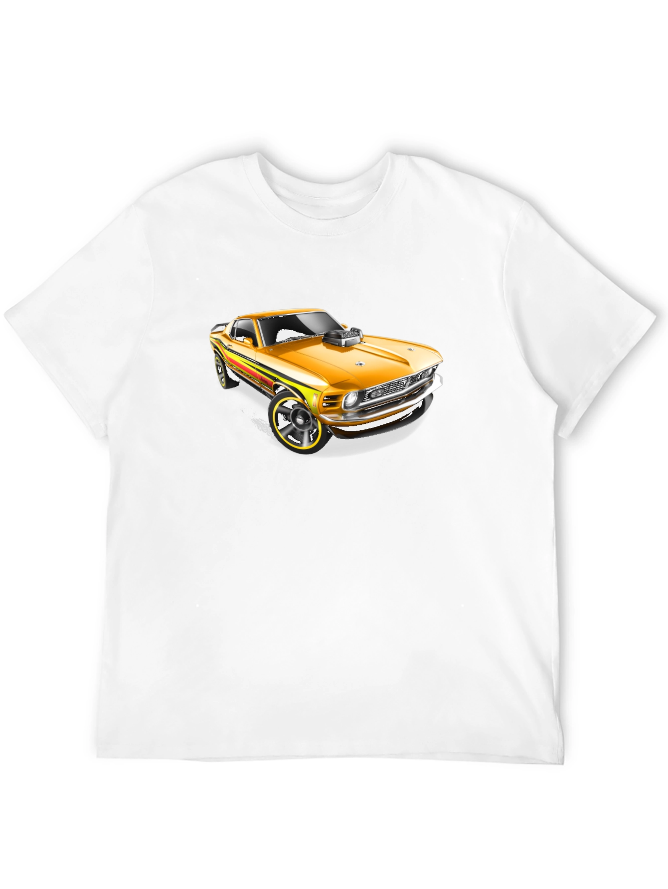 Mustang Muscle Car Graphic T-Shirt