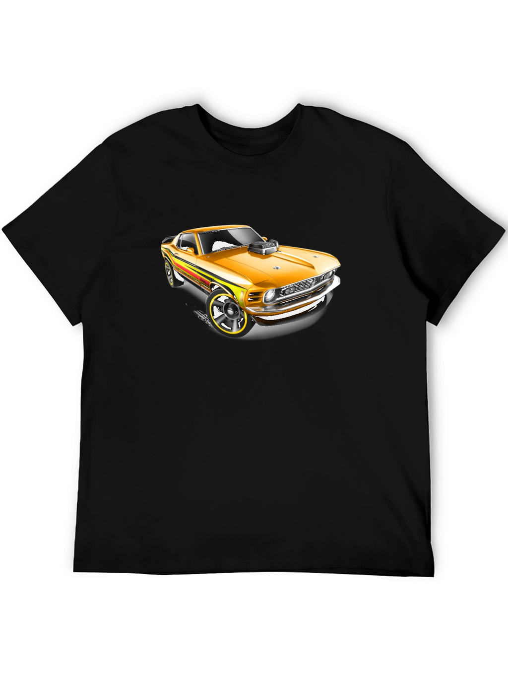 Mustang Muscle Car Graphic T-Shirt