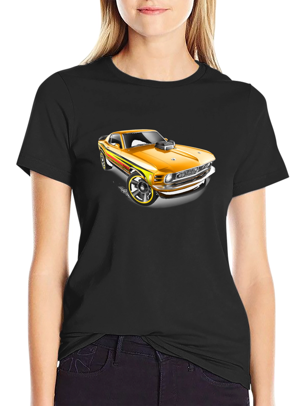 Mustang Muscle Car Graphic T-Shirt