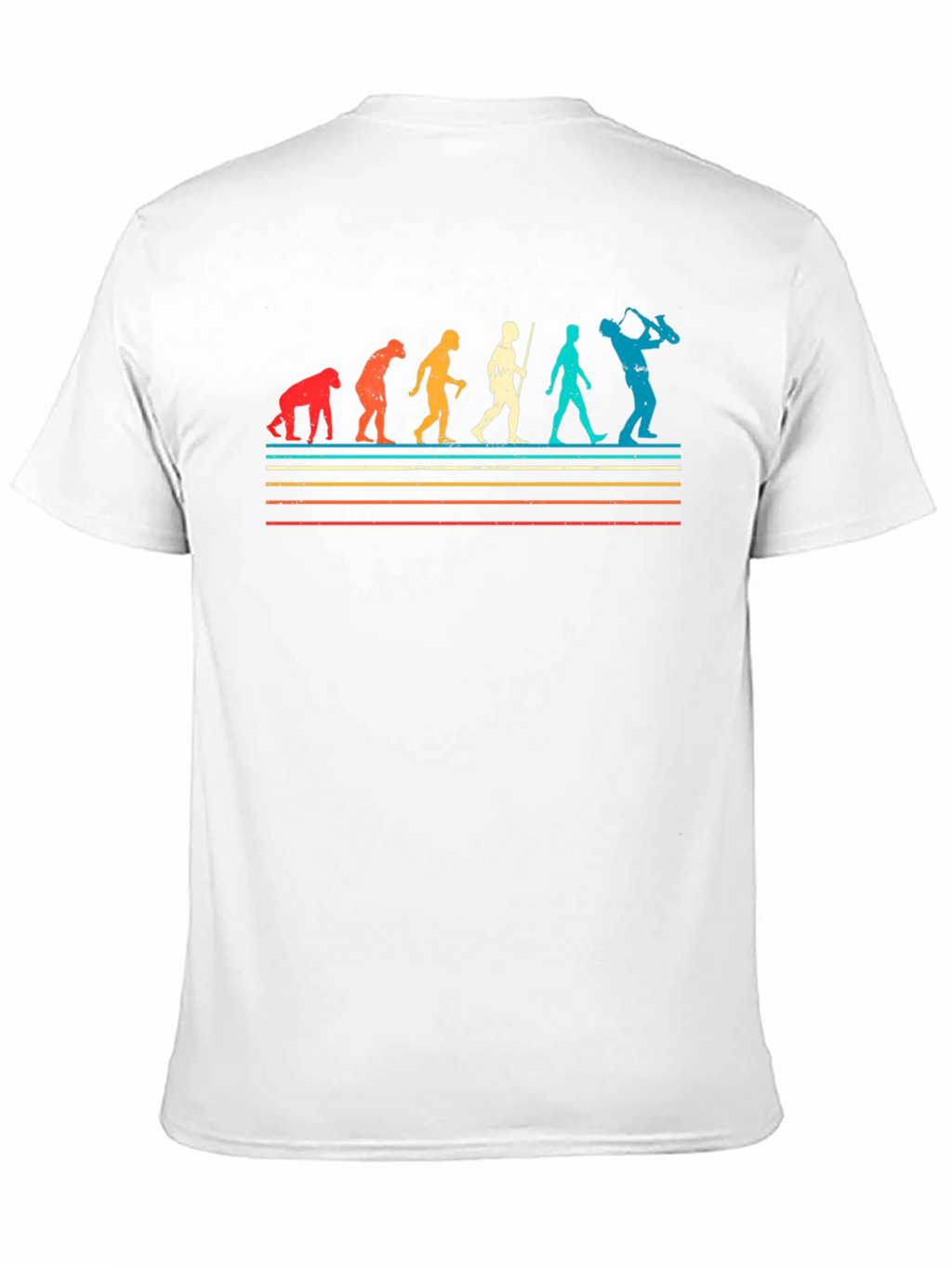 Evolution of Saxophone Player T-Shirt