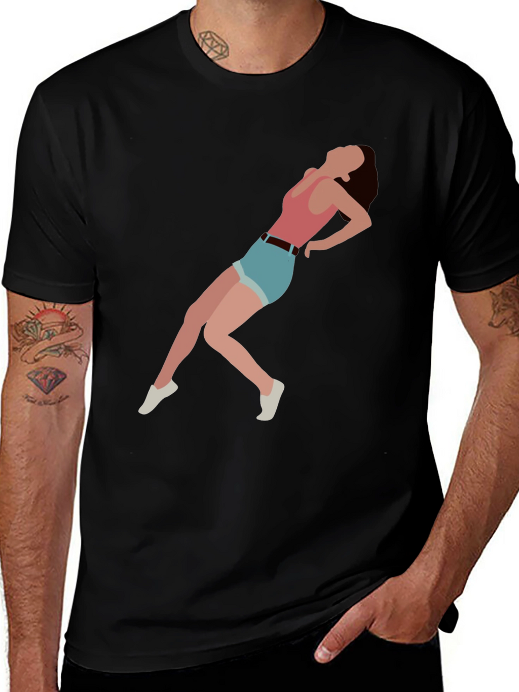 Black Graphic Tee - Dirty Dancing Inspired