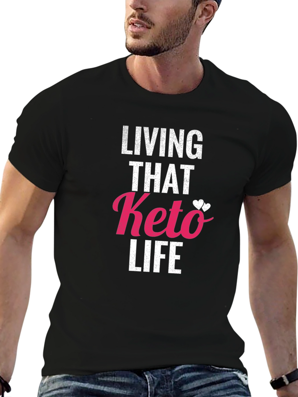Living That Keto Life Graphic Tee