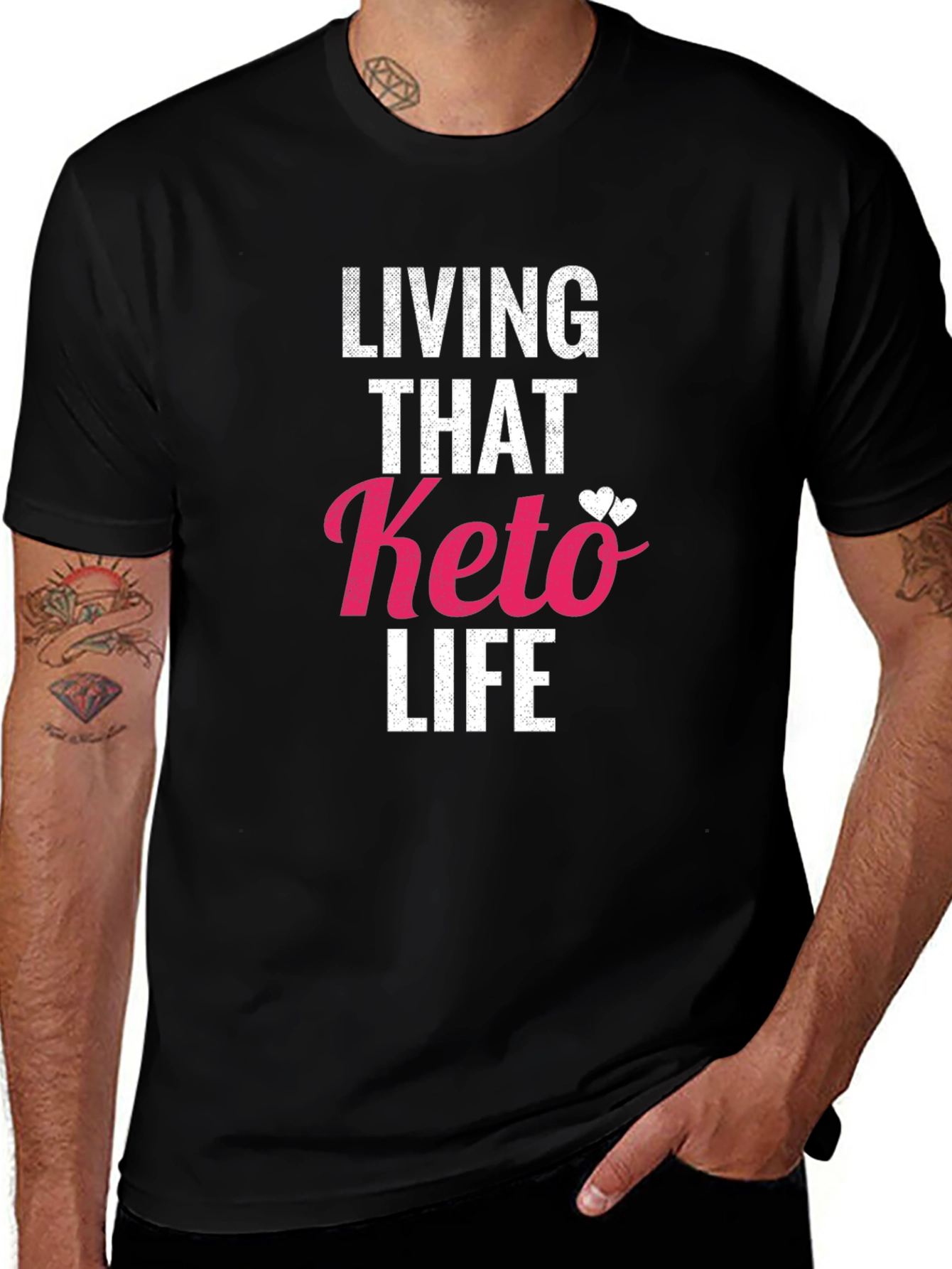 Living That Keto Life Graphic Tee