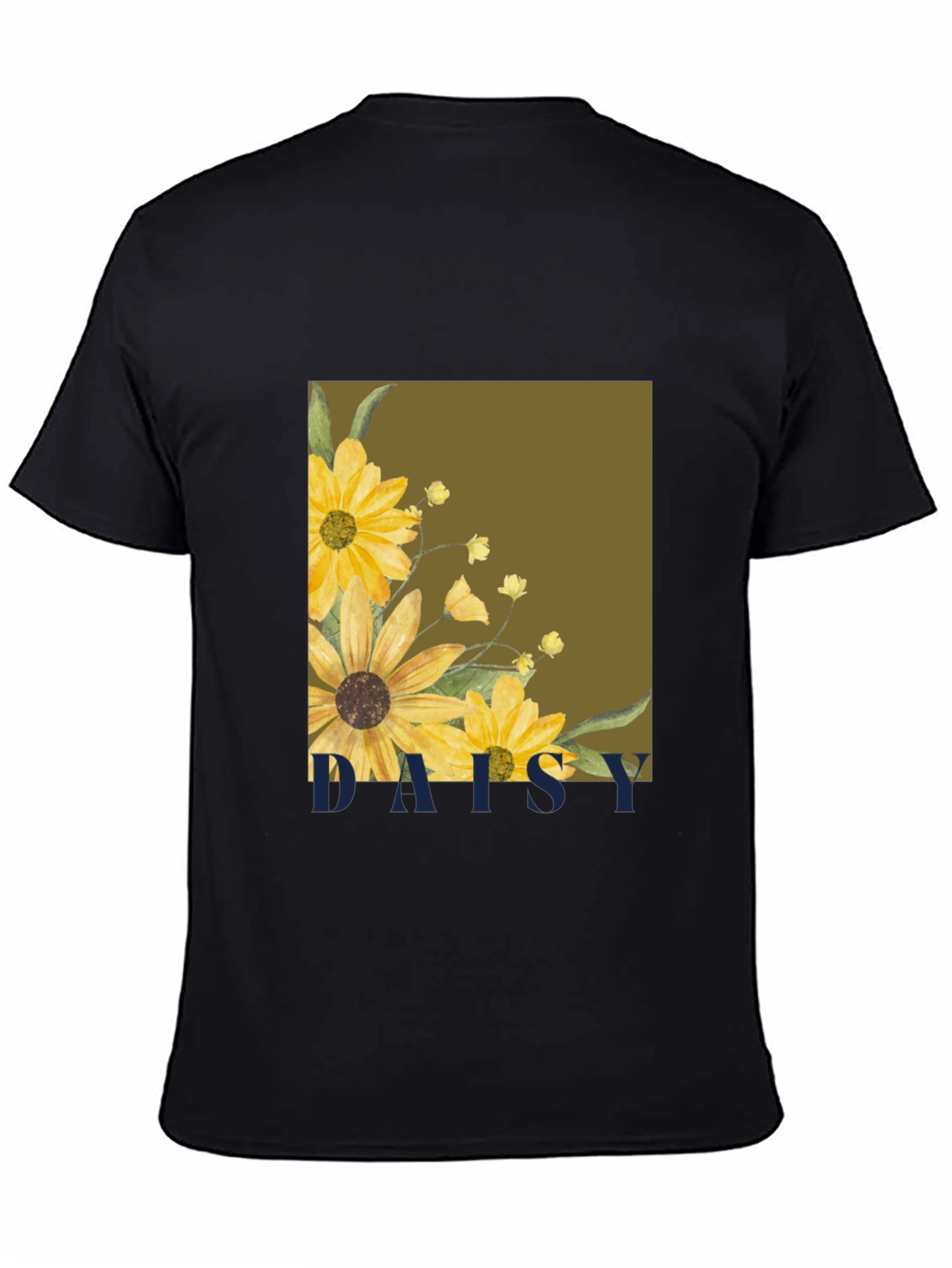 Daisy Graphic Tee - Stylish Floral Print T-Shirt