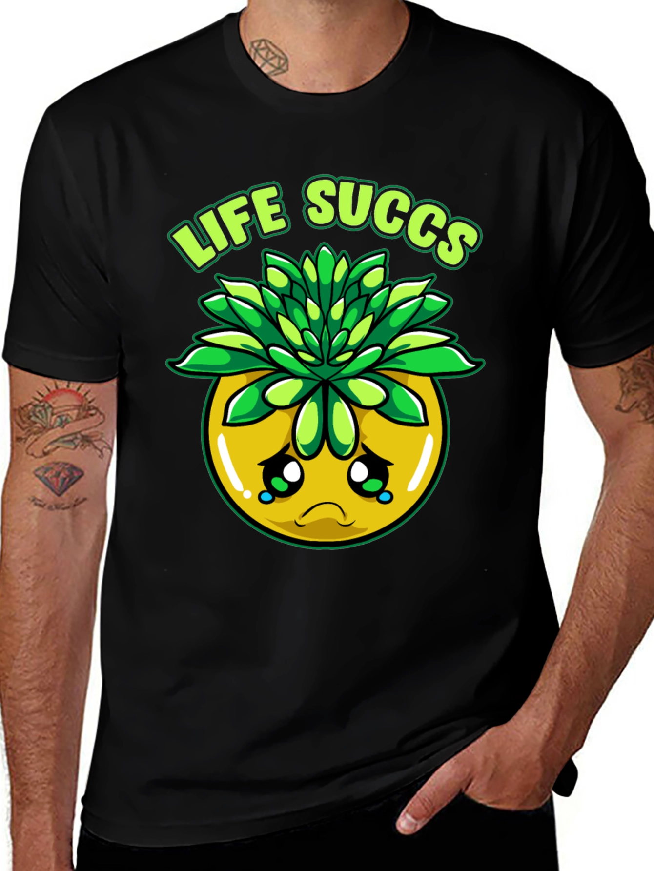 Life Succs T-Shirt - Funny Plant Pun Tee