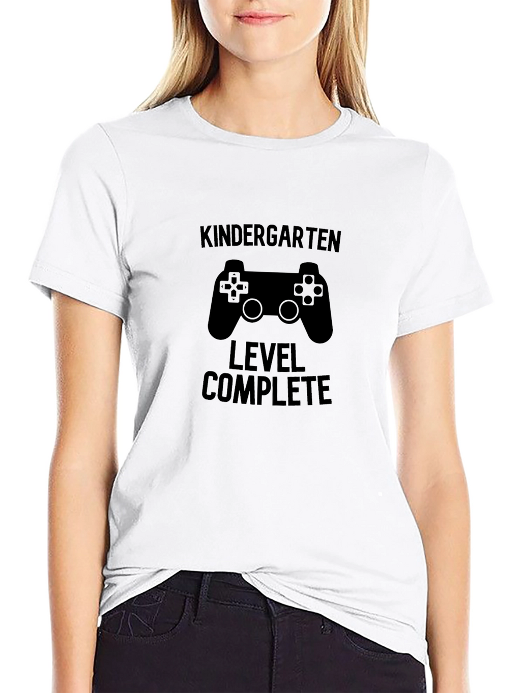 Kindergarten Level Complete T-Shirt - Gamer Style