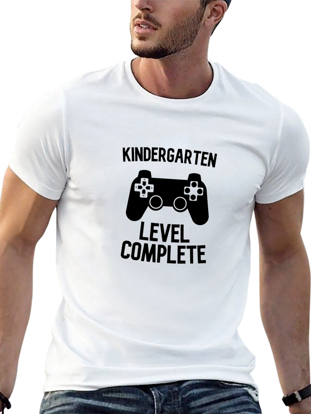 Kindergarten Level Complete T-Shirt - Gamer Style