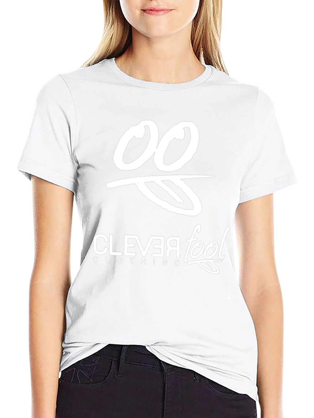 Clever Fool Clothing Black Graphic T-Shirt