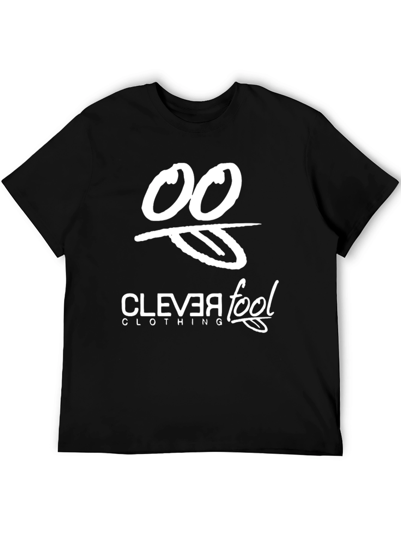 Clever Fool Clothing Black Graphic T-Shirt