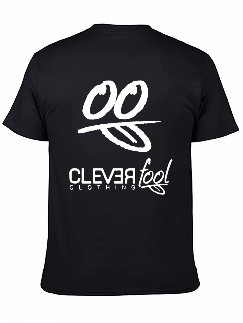 Clever Fool Clothing Black Graphic T-Shirt