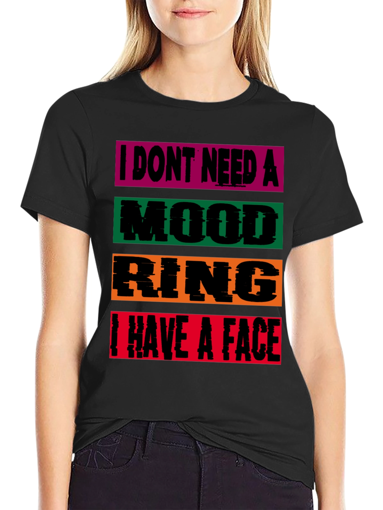Mood Ring T-Shirt - I Have a Face Graphic Tee