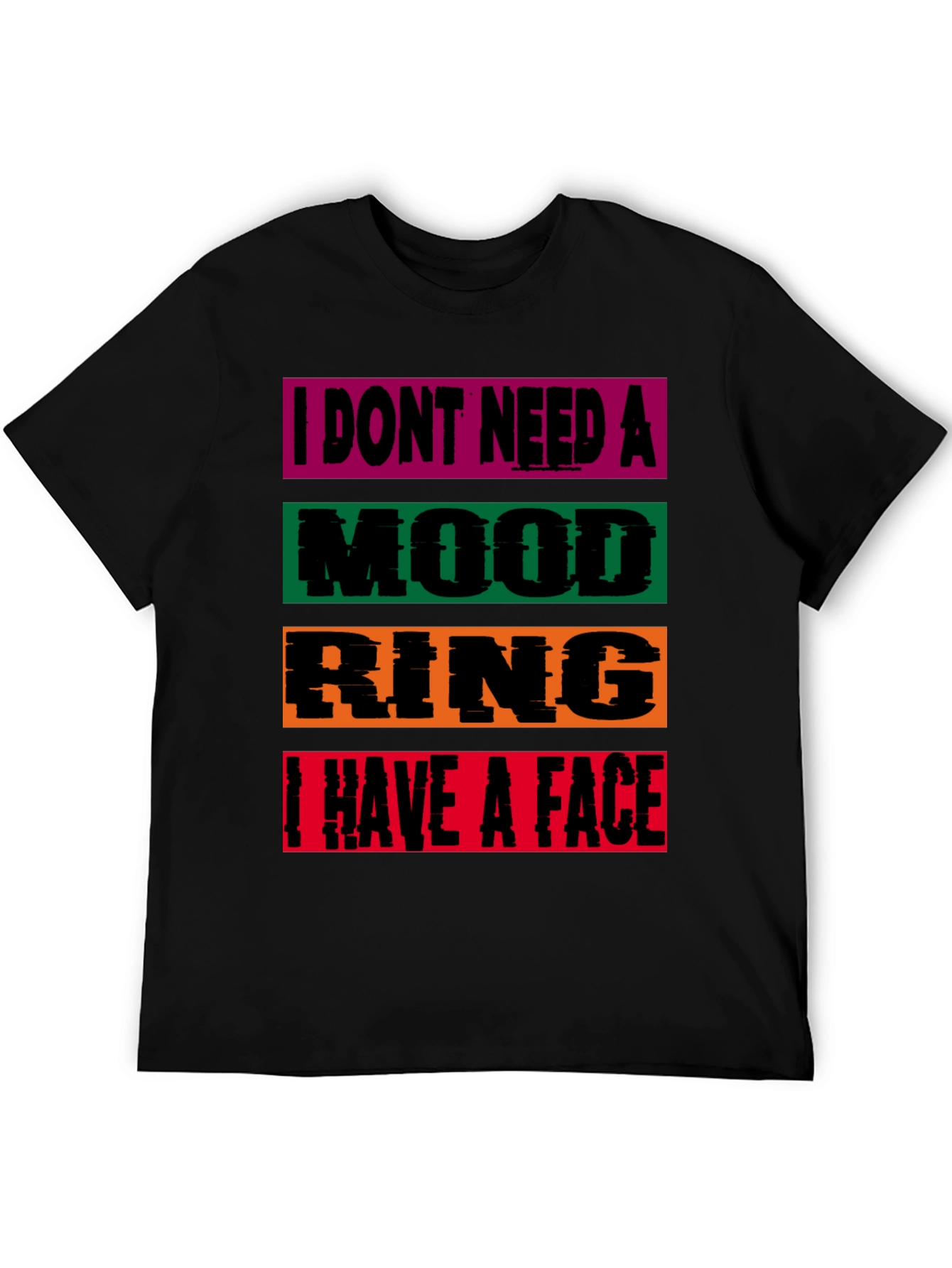 Mood Ring T-Shirt - I Have a Face Graphic Tee