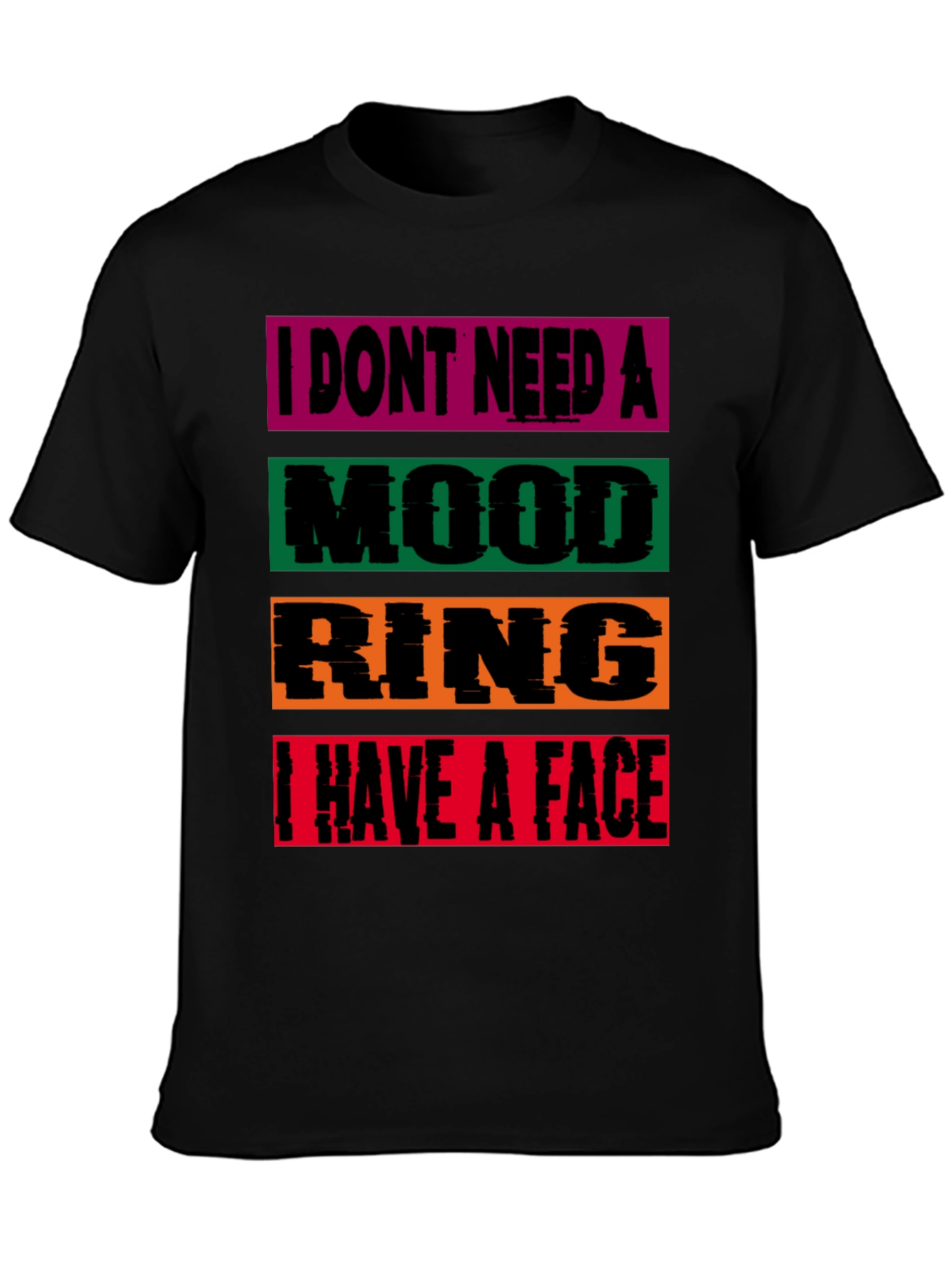Mood Ring T-Shirt - I Have a Face Graphic Tee
