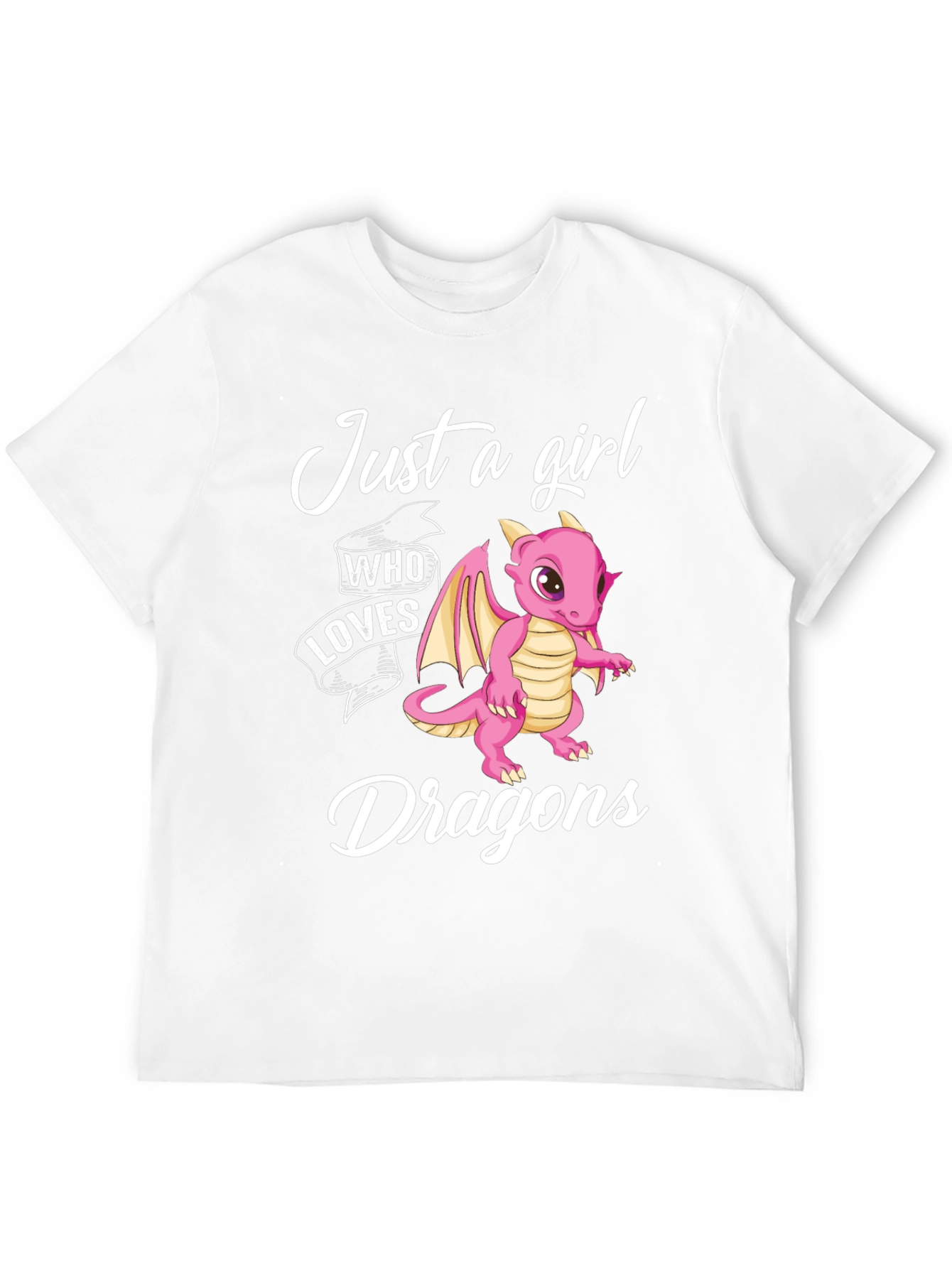 Just a Girl Who Loves Dragons T-Shirt