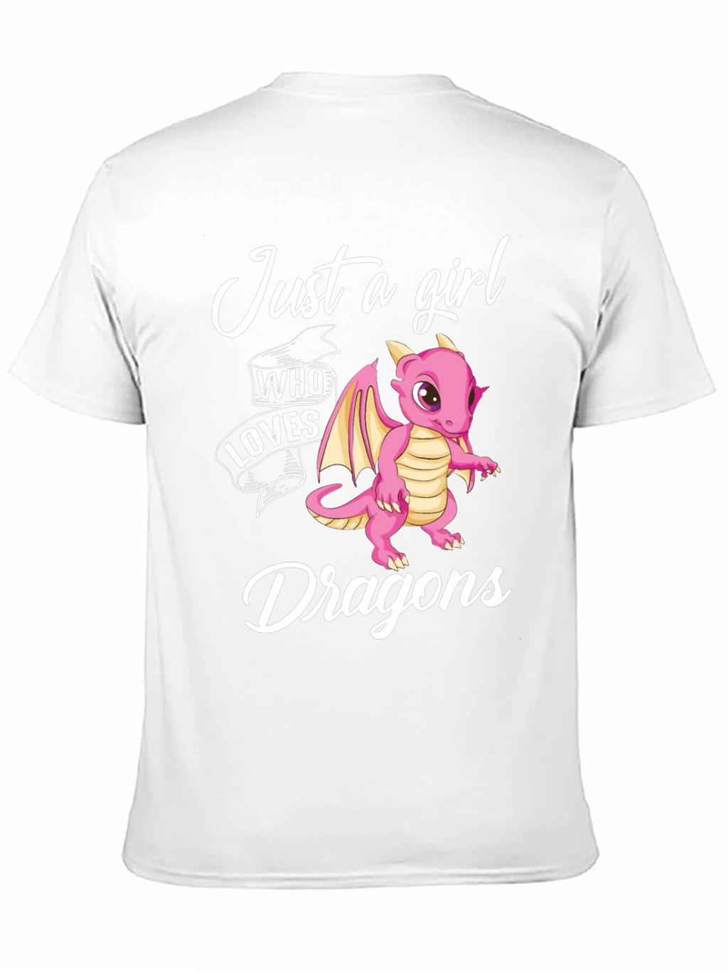 Just a Girl Who Loves Dragons T-Shirt