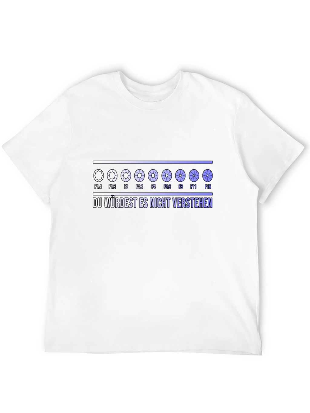 Aperture Humor Graphic T-Shirt