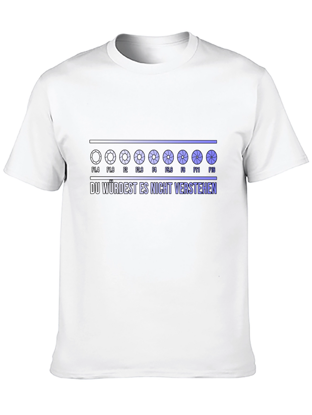 Aperture Humor Graphic T-Shirt