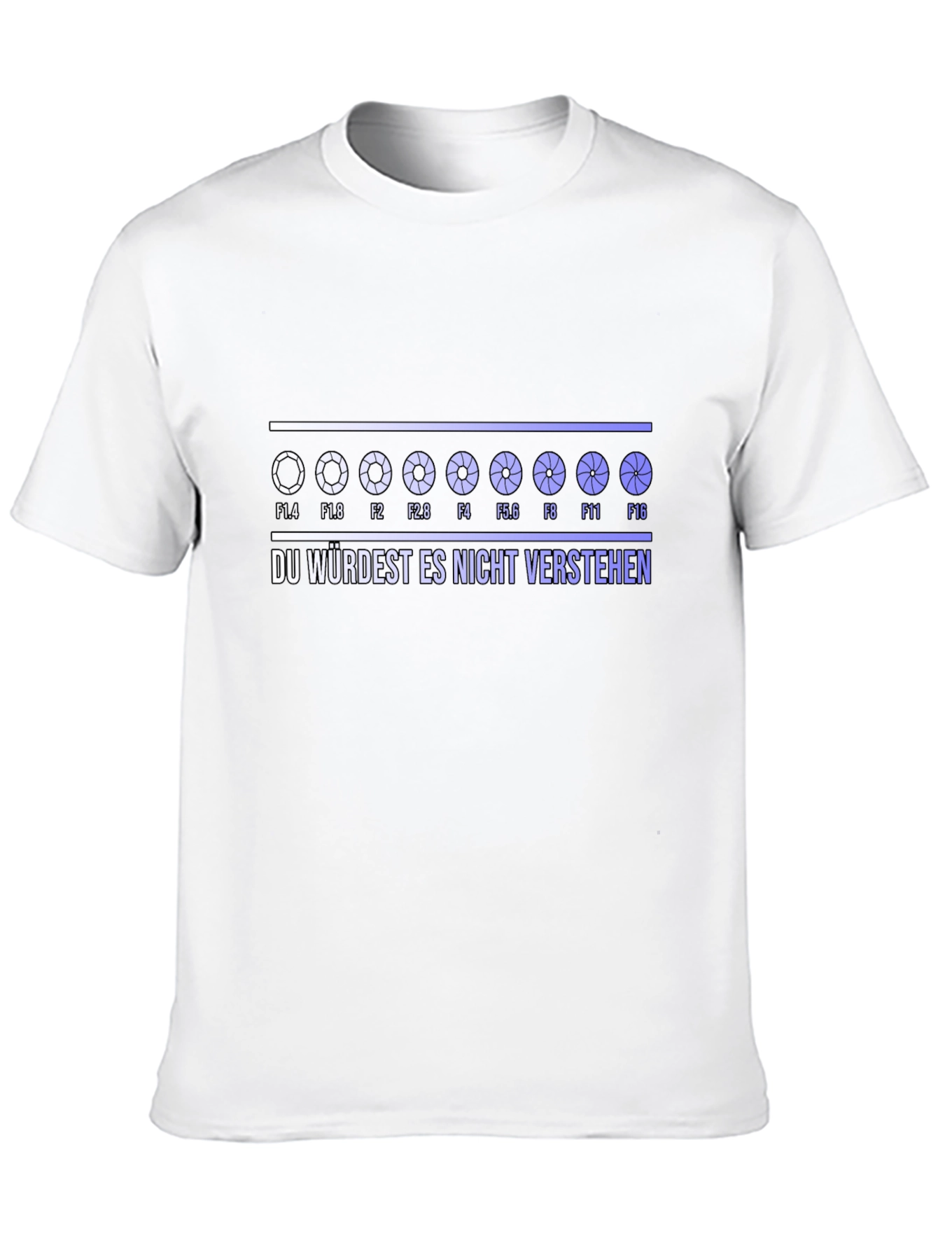 Aperture Humor Graphic T-Shirt