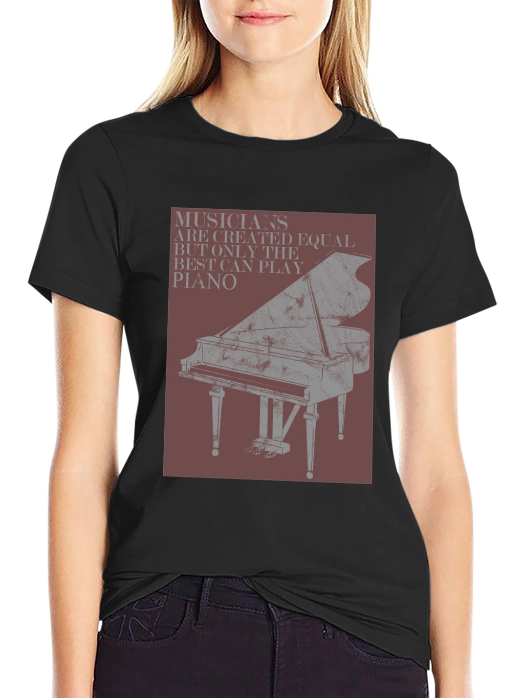 Musician Piano Graphic Tee - Unisex