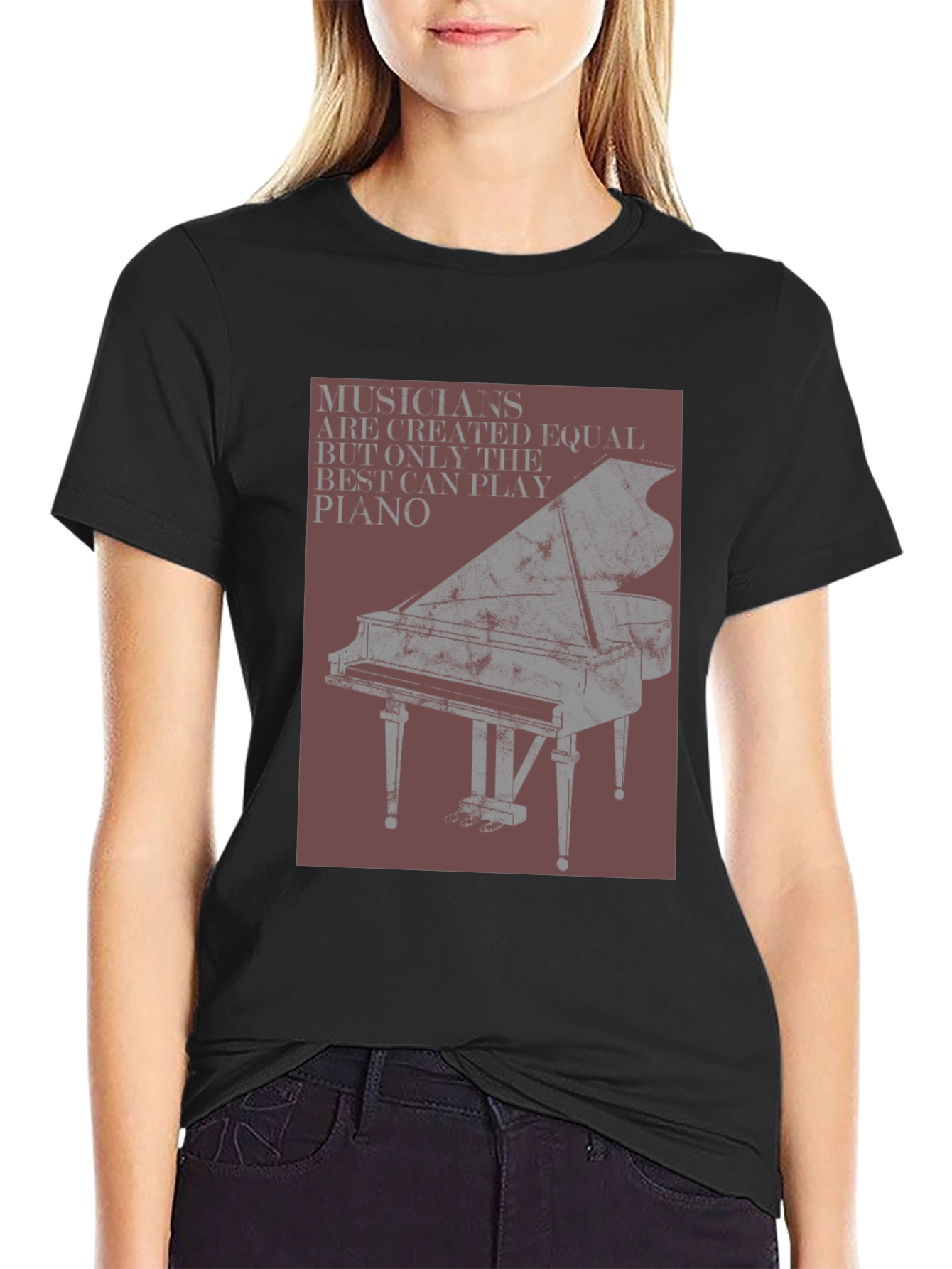 Musician Piano Graphic Tee - Unisex