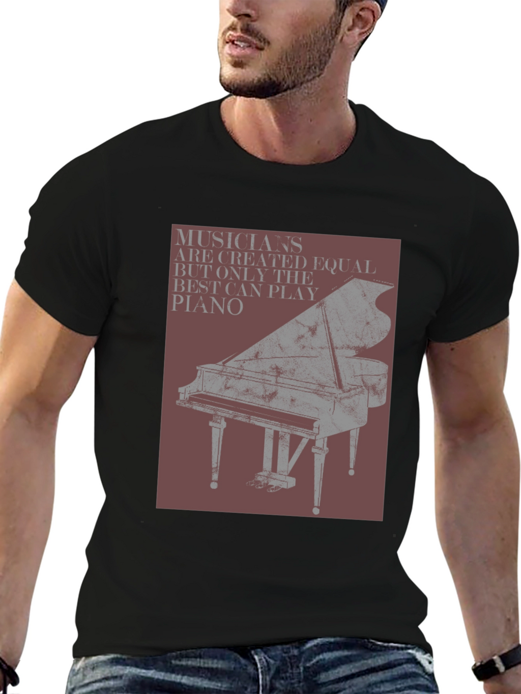 Musician Piano Graphic Tee - Unisex