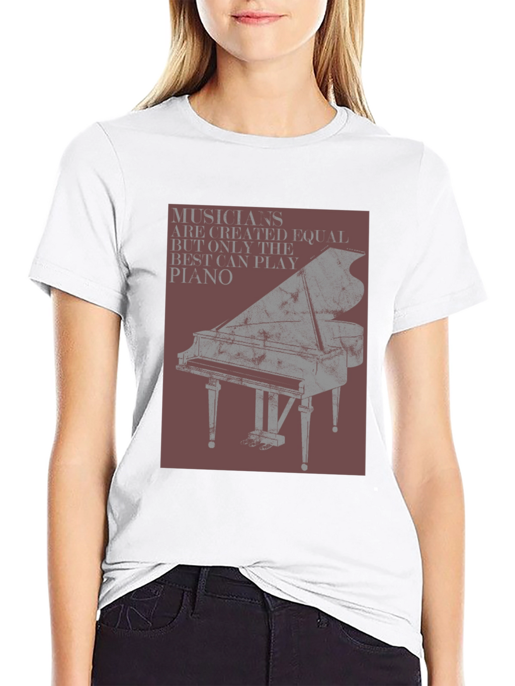 Musician Piano Graphic Tee - Unisex
