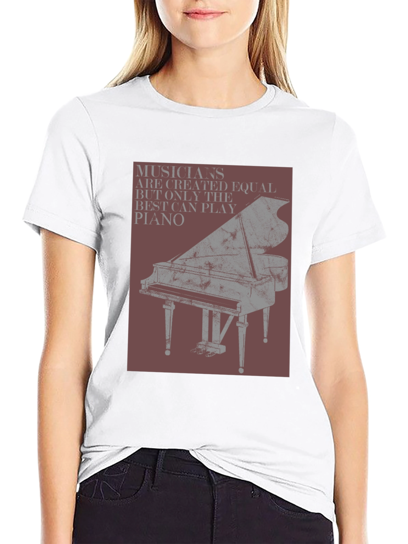 Musician Piano Graphic Tee - Unisex