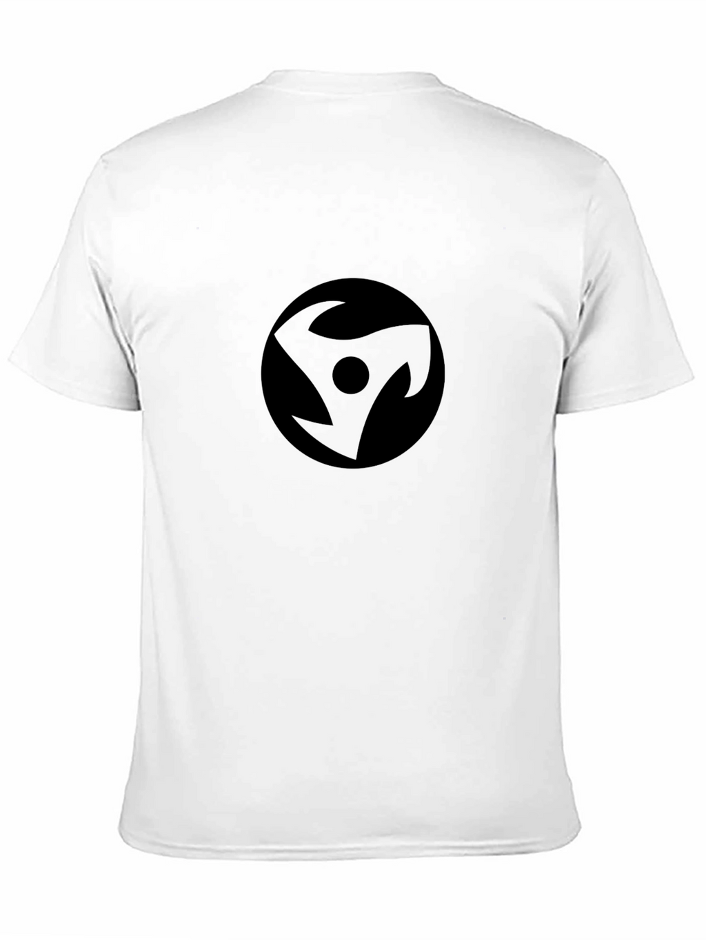 Dark Symbol Graphic Print Crew Neck T-Shirt