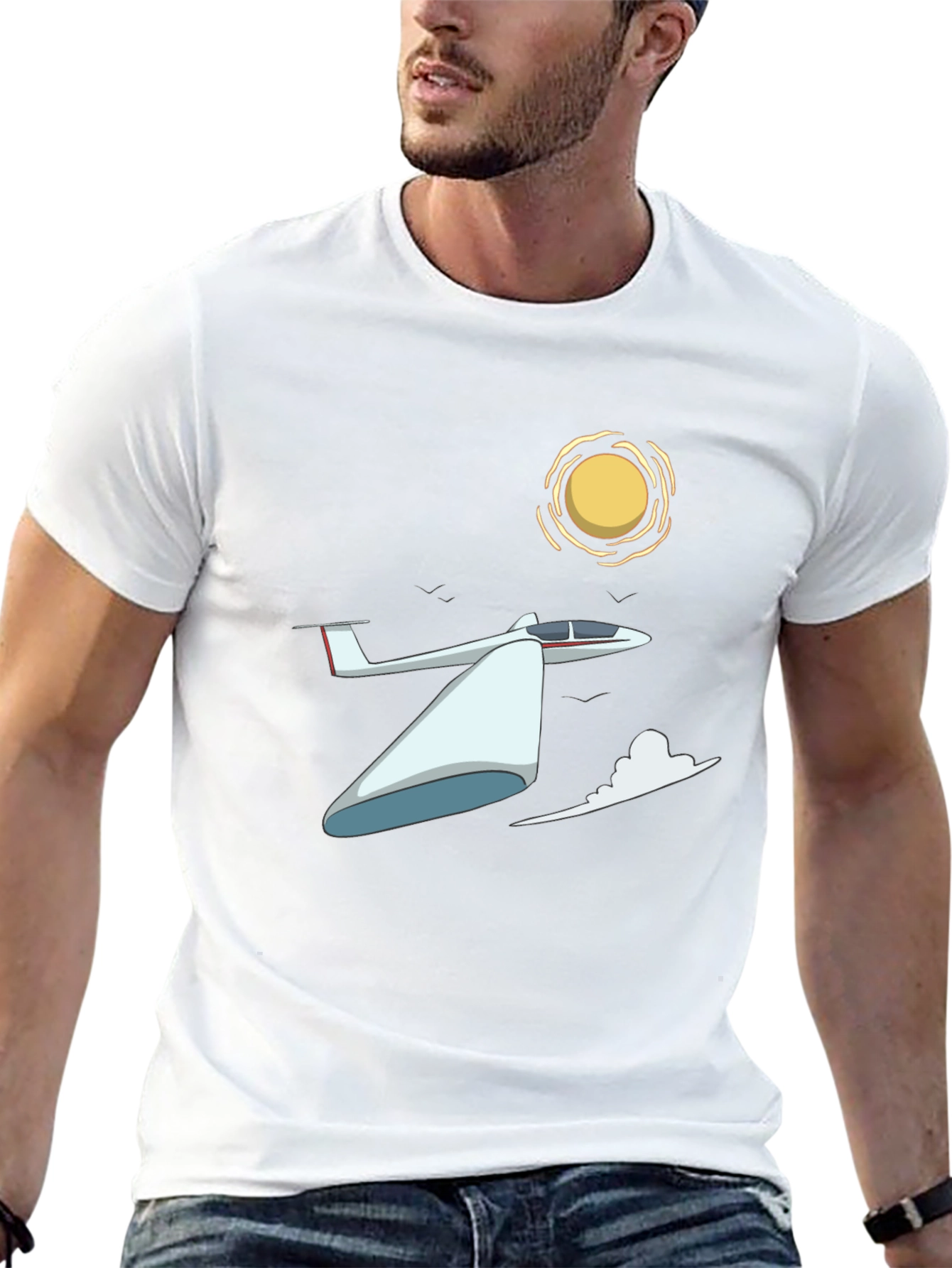 Glider Graphic T-Shirt - Soaring High Fashion
