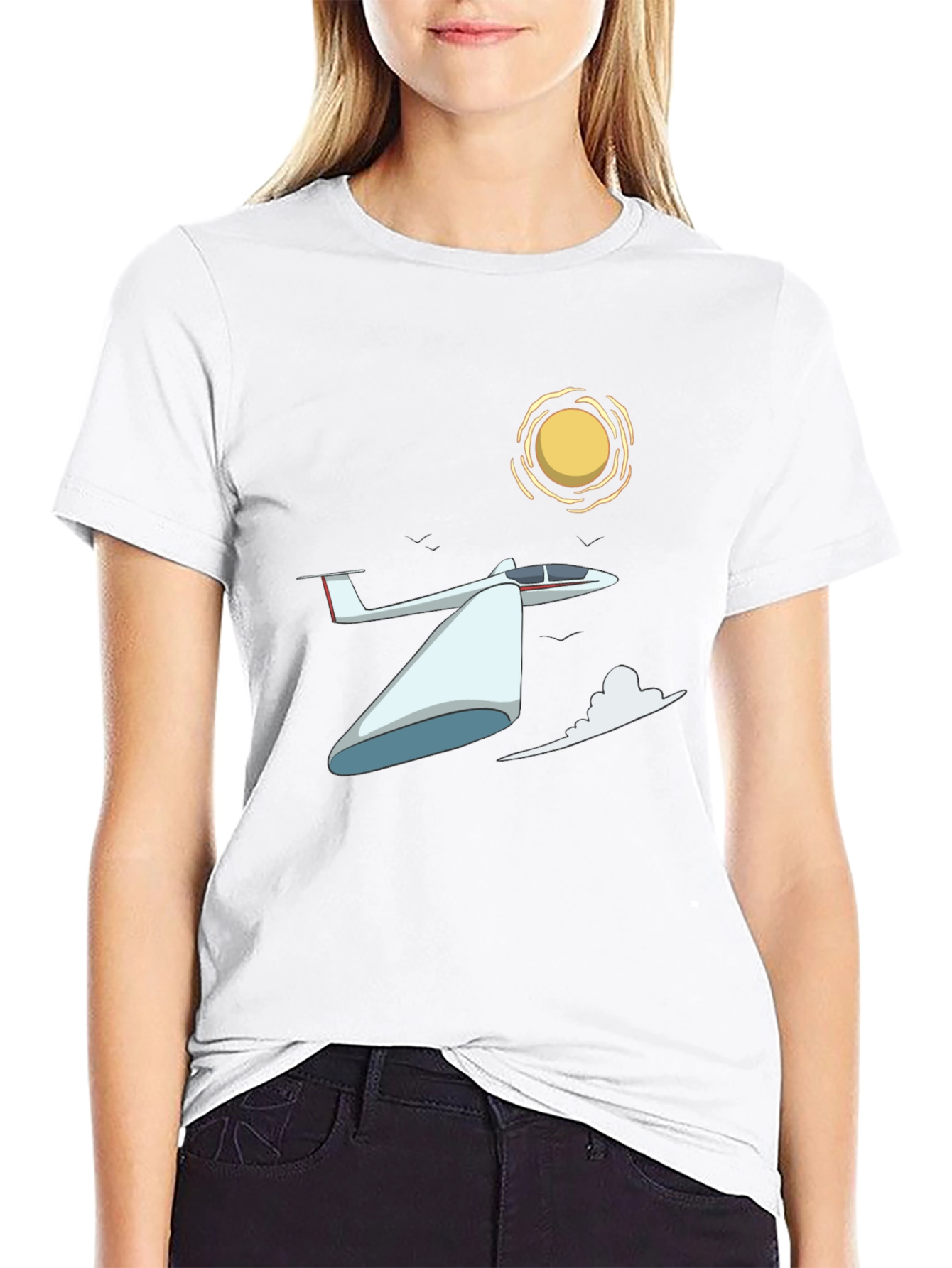 Glider Graphic T-Shirt - Soaring High Fashion
