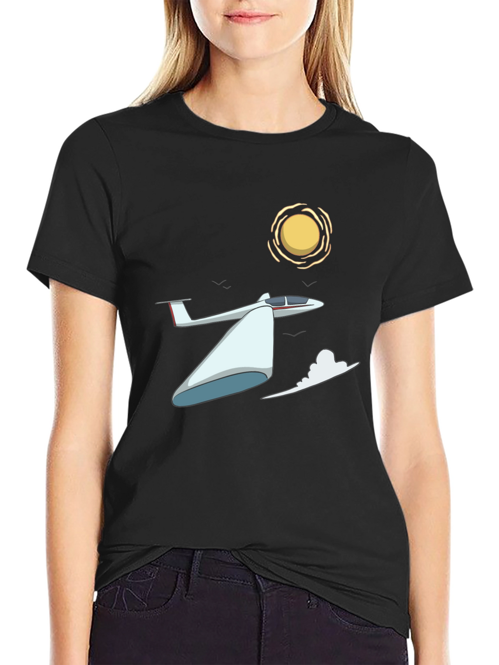 Glider Graphic T-Shirt - Soaring High Fashion