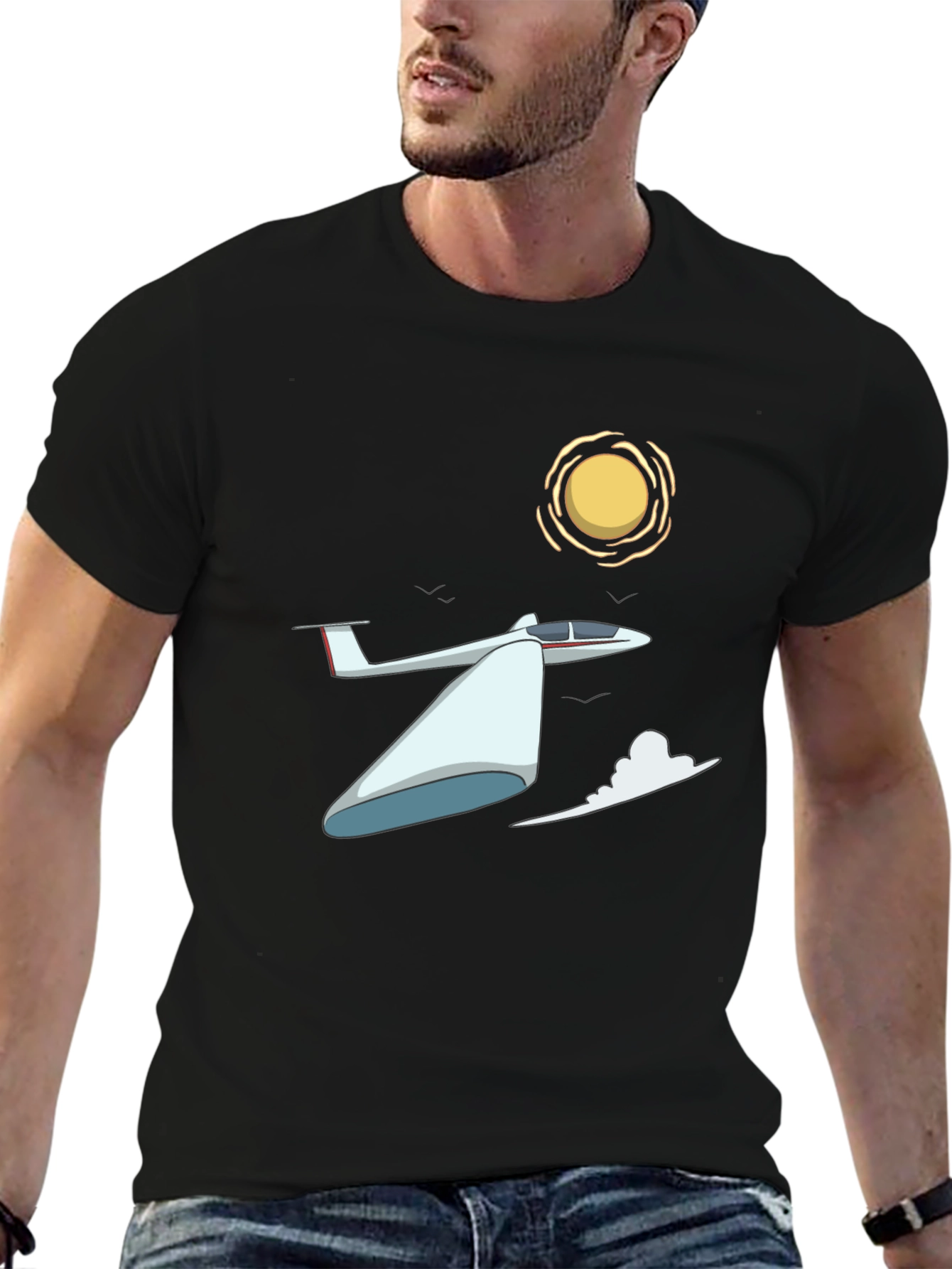 Glider Graphic T-Shirt - Soaring High Fashion
