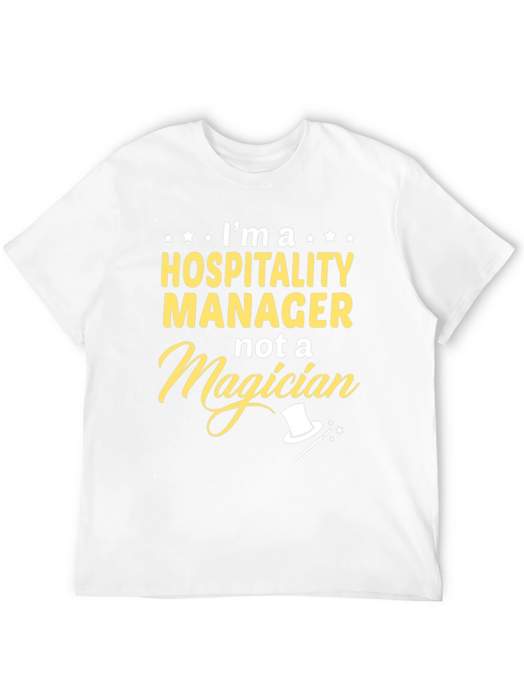 Hospitality Manager Novelty Graphic T-Shirt