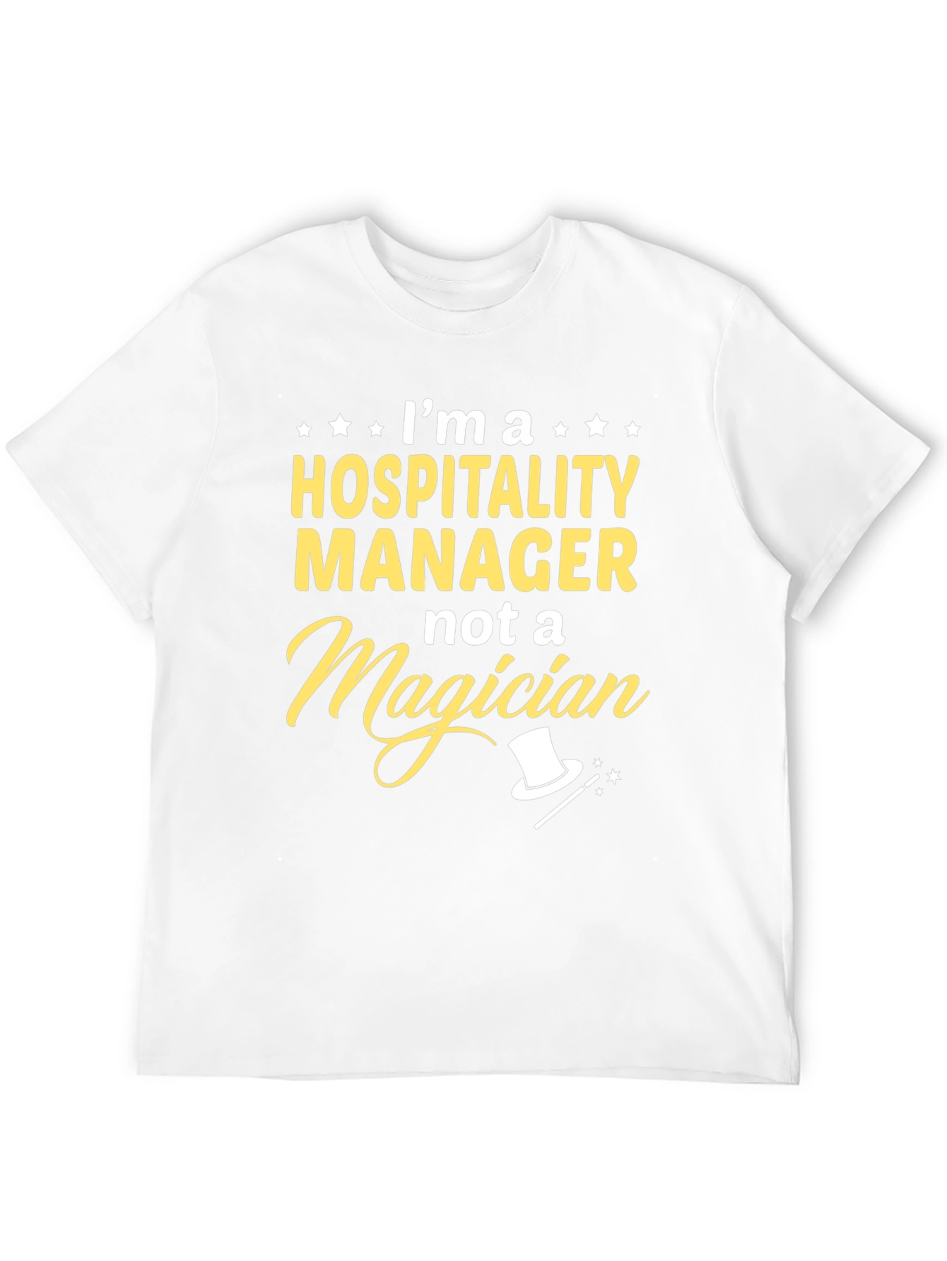 Hospitality Manager Novelty Graphic T-Shirt