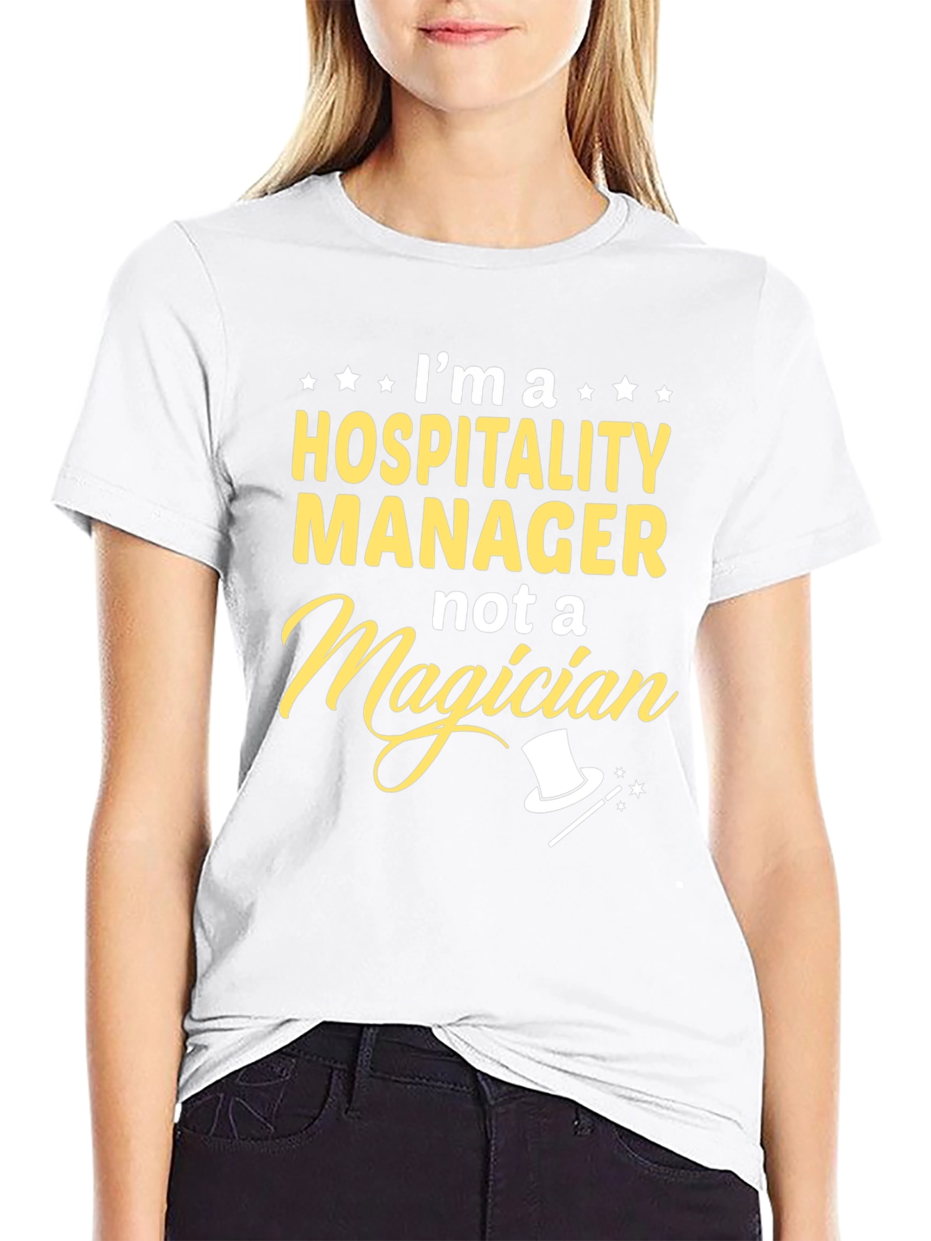 Hospitality Manager Novelty Graphic T-Shirt