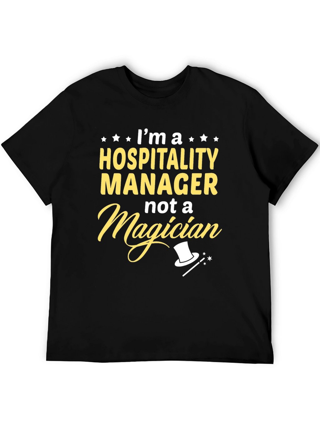 Hospitality Manager Novelty Graphic T-Shirt