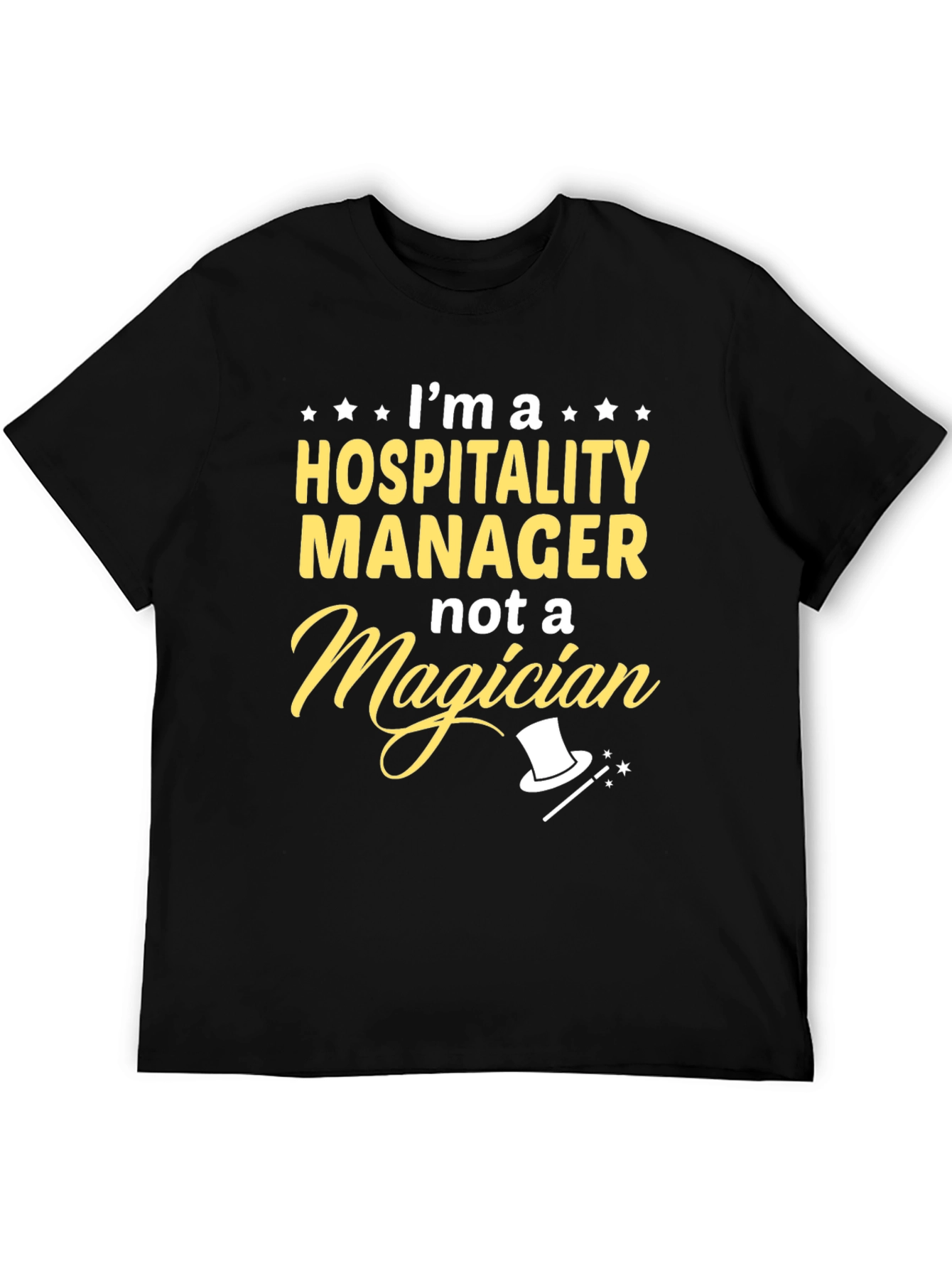Hospitality Manager Novelty Graphic T-Shirt
