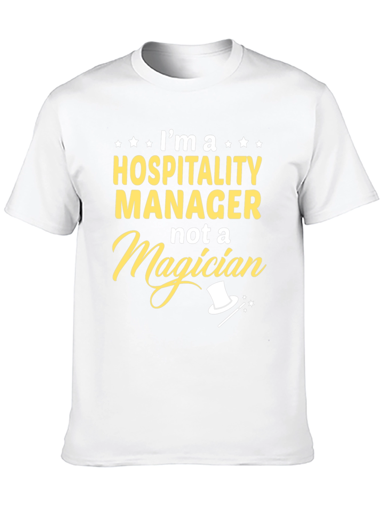 Hospitality Manager Novelty Graphic T-Shirt