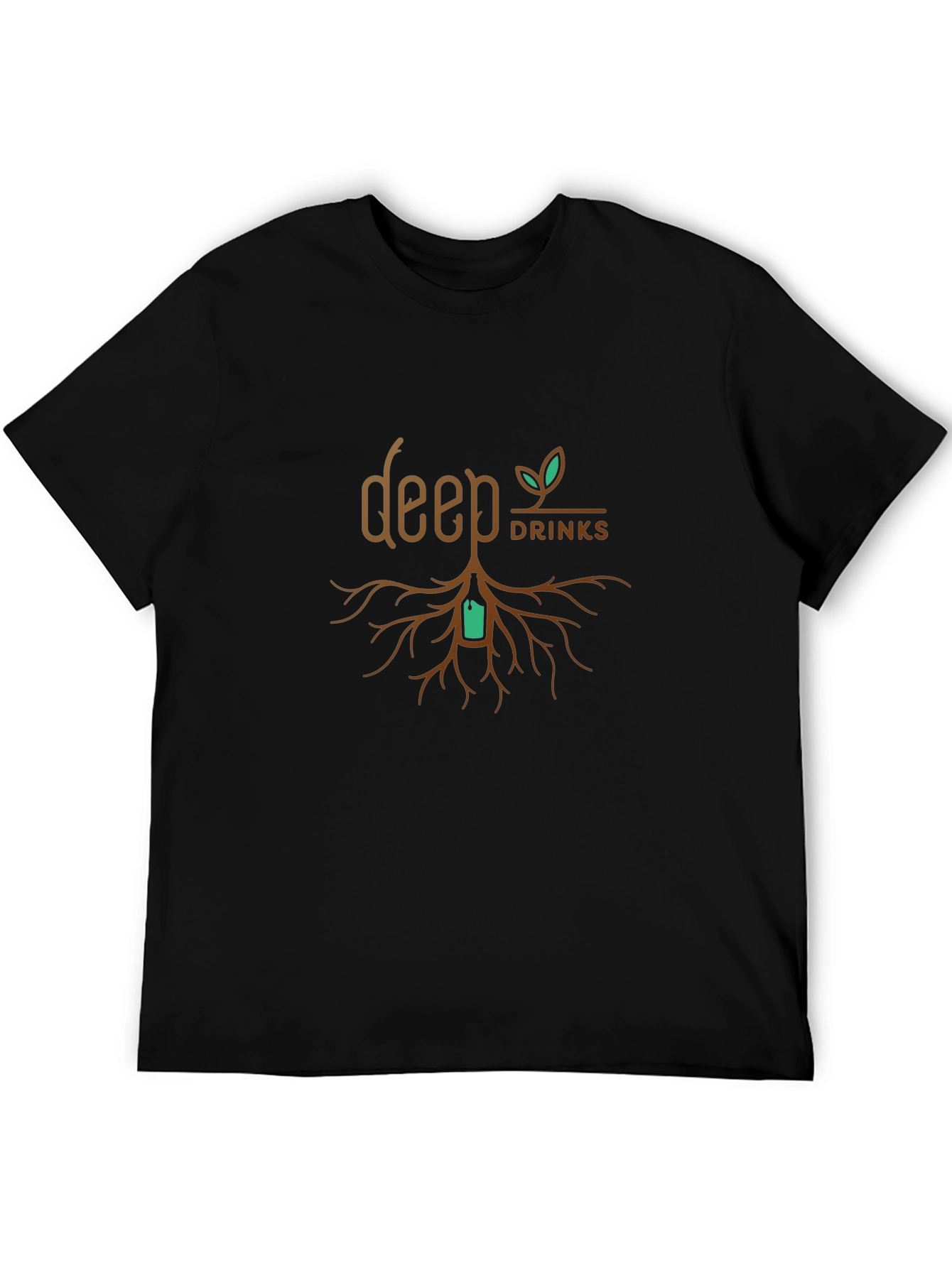 Deep Drinks Graphic T-Shirt