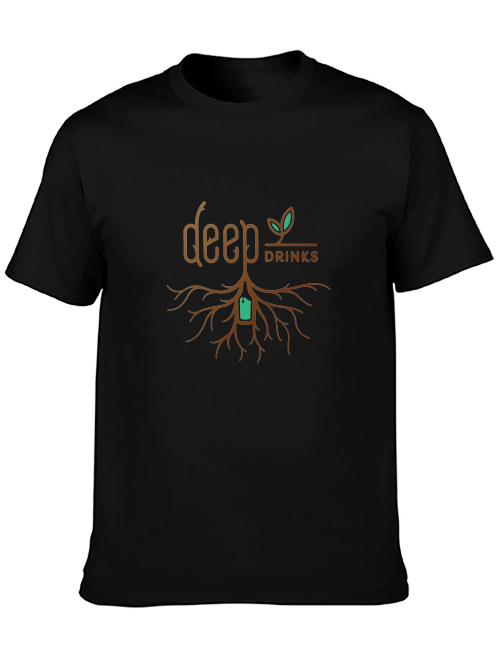 Deep Drinks Graphic T-Shirt