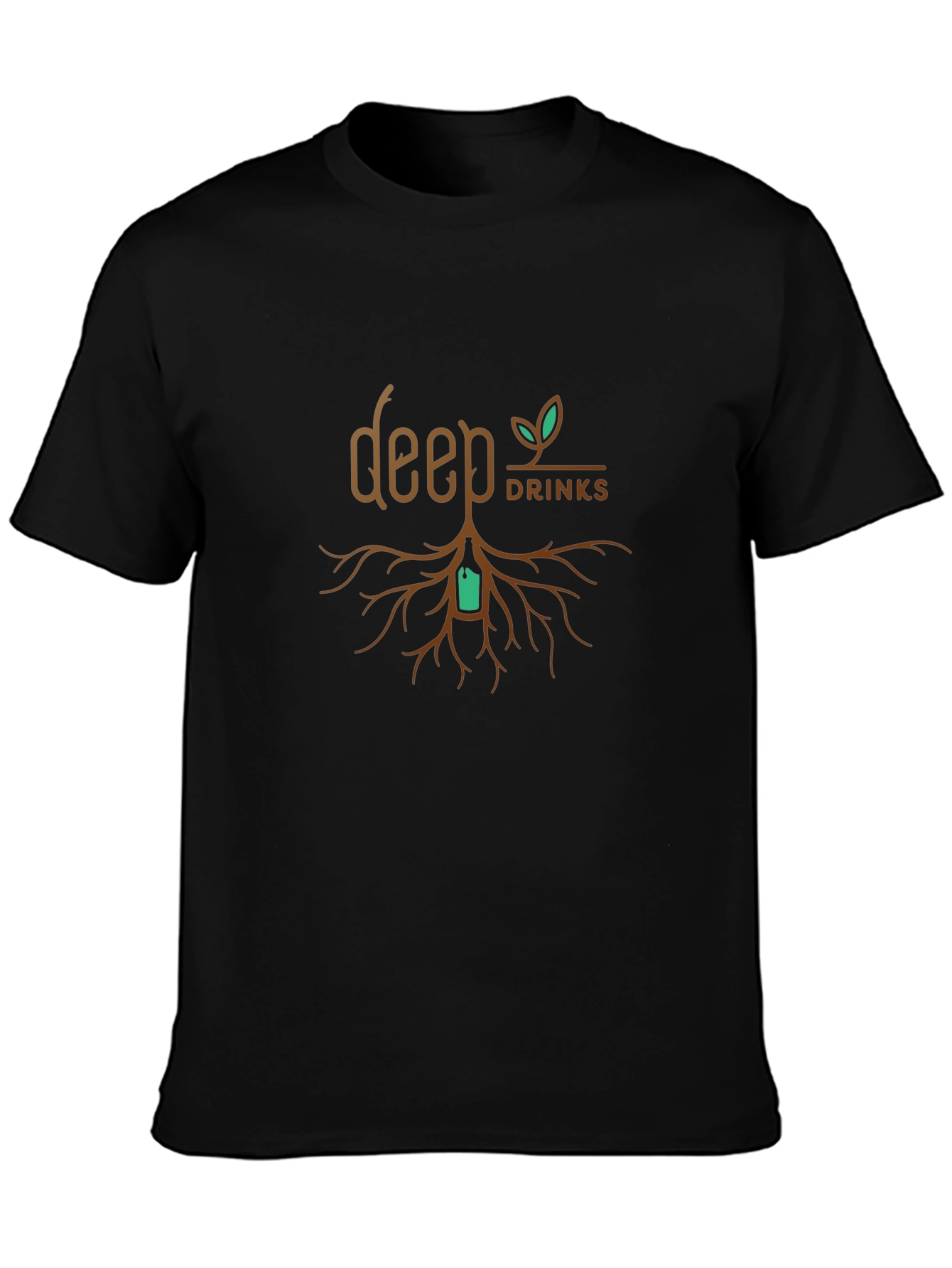 Deep Drinks Graphic T-Shirt