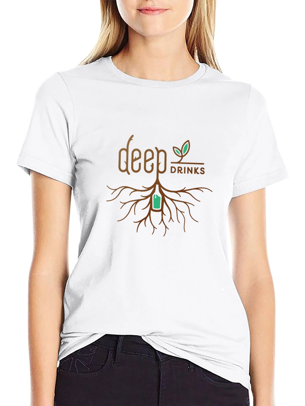 Deep Drinks Graphic T-Shirt