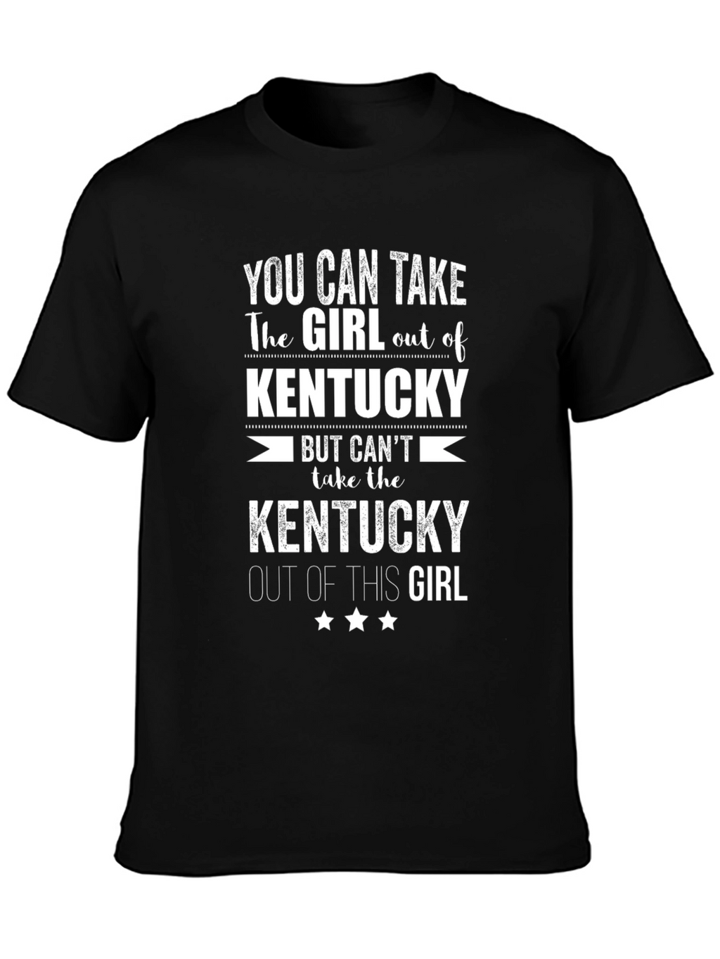 Kentucky Girl Black T-Shirt