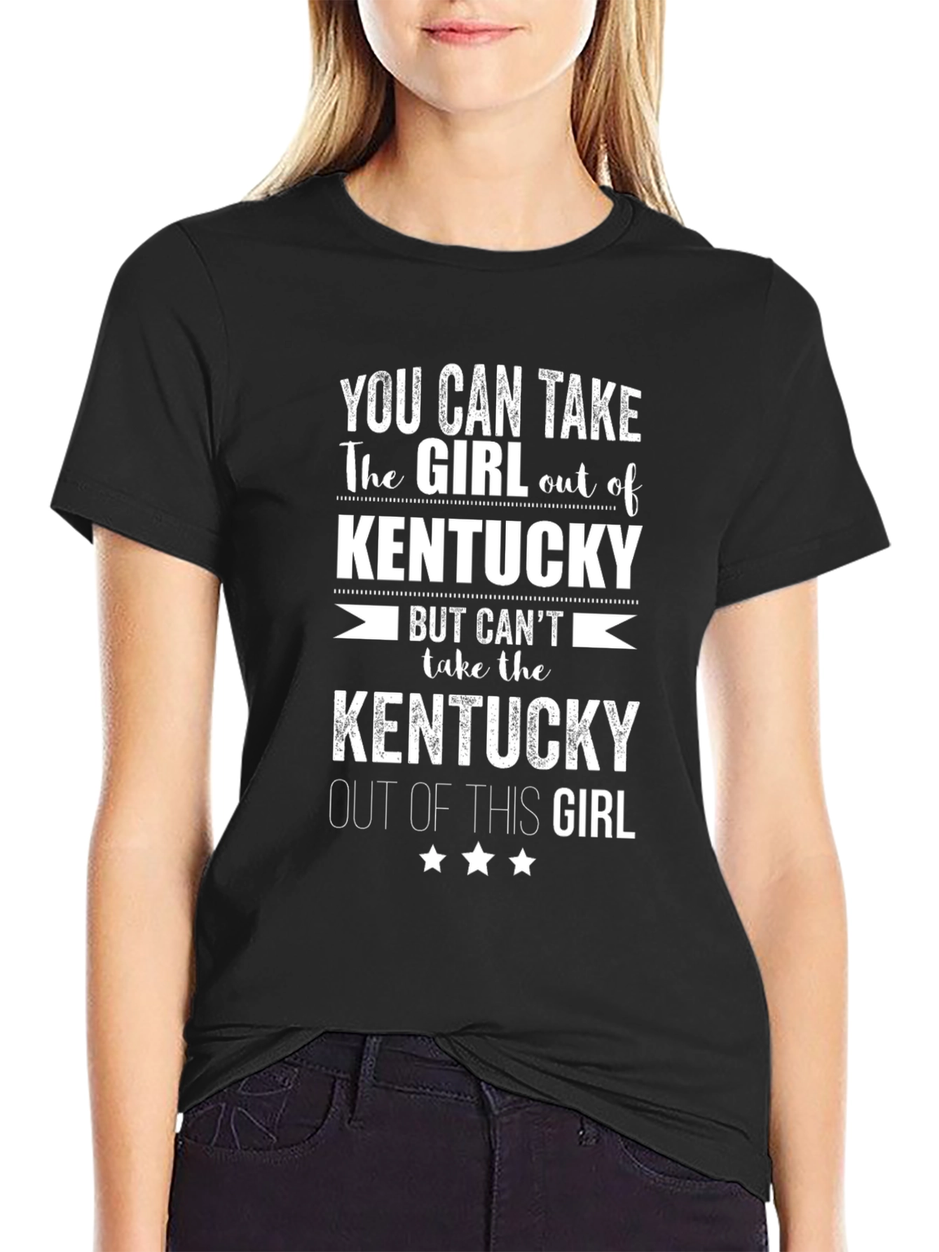 Kentucky Girl Black T-Shirt