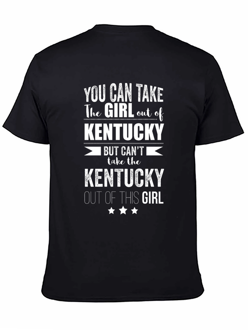 Kentucky Girl Black T-Shirt