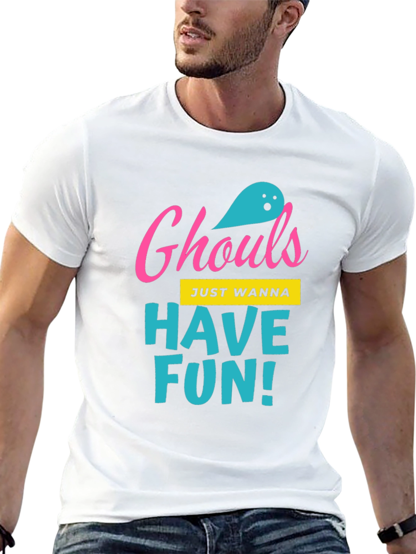 Ghouls Just Wanna Have Fun Black T-Shirt