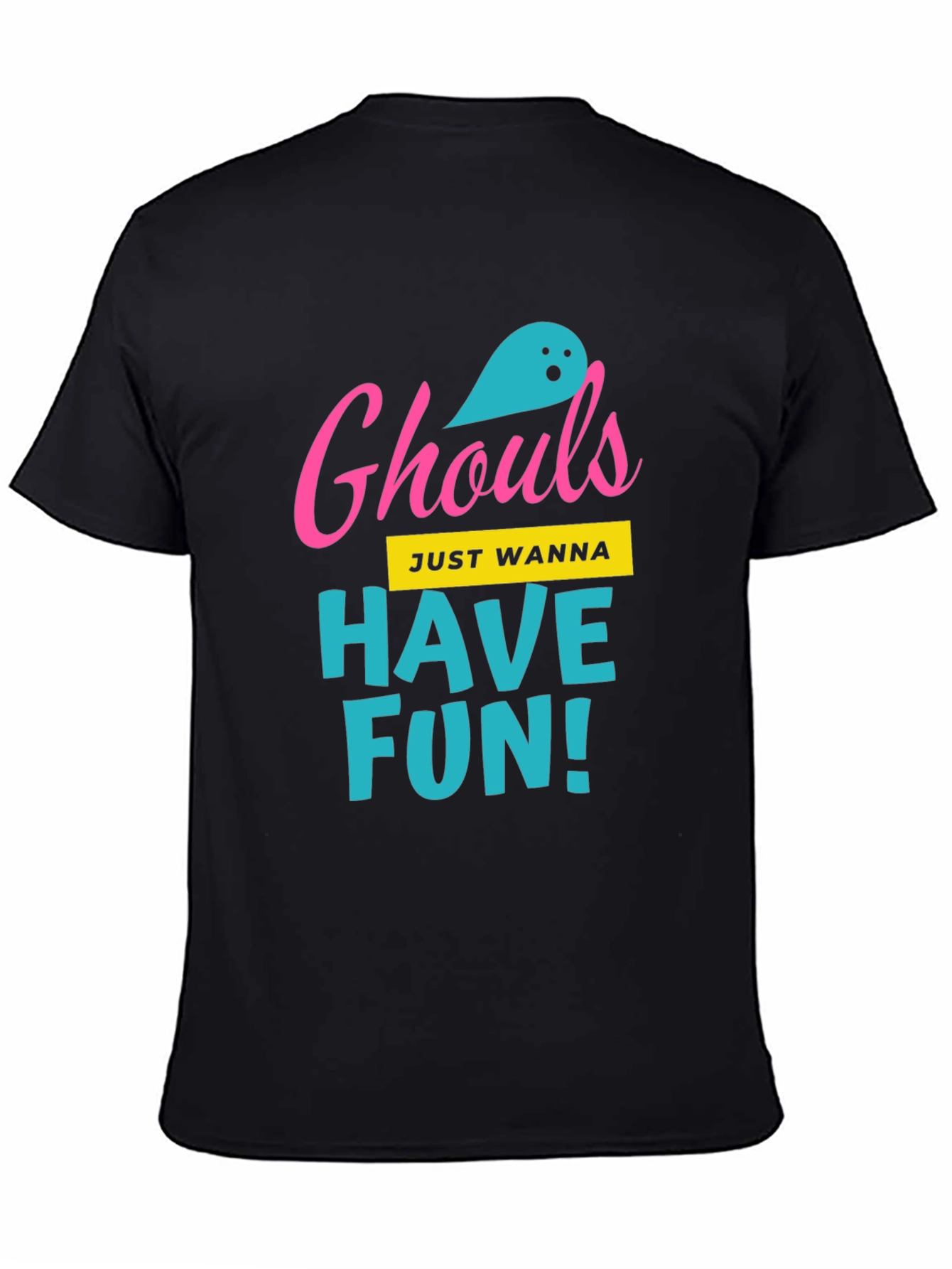 Ghouls Just Wanna Have Fun Black T-Shirt