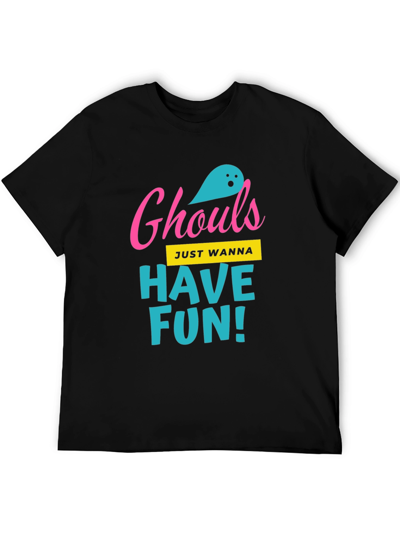 Ghouls Just Wanna Have Fun Black T-Shirt