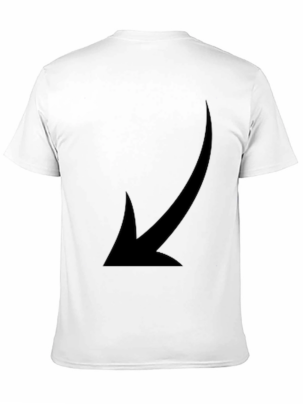 Mens Black Arrow Graphic T-Shirt